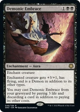 Image for Demonic Embrace (Magic Game Night: Free-For-All) (46) - Magic: The Gathering