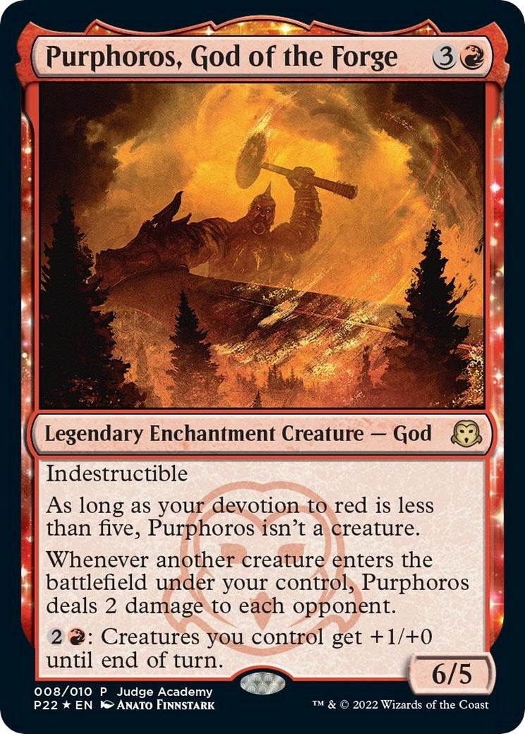 Image for Purphoros, God of the Forge (Judge Promos) (8) - Magic: The Gathering