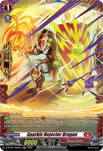 Image for Sparkle Rejector Dragon (FR) (D-BT06: Blazing Dragon Reborn) (D-BT06/FR06EN) - Cardfight Vanguard