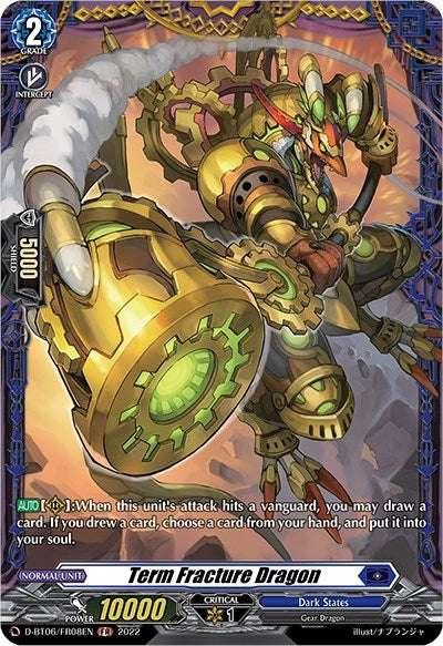 Image for Term Fracture Dragon (FR) (D-BT06: Blazing Dragon Reborn) (D-BT06/FR08EN) - Cardfight Vanguard