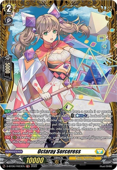 Image for Octaray Sorceress (FR) (D-BT06: Blazing Dragon Reborn) (D-BT06/FR23EN) - Cardfight Vanguard