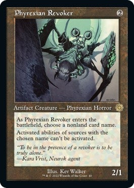 Image for Phyrexian Revoker (The Brothers' War: Retro Frame Artifacts) (40) - Magic: The Gathering