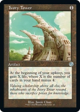Image for Ivory Tower (The Brothers' War: Retro Frame Artifacts) (23) - Magic: The Gathering
