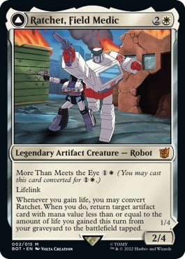 Image for Ratchet, Field Medic (Universes Beyond: Transformers) (2) - Magic: The Gathering