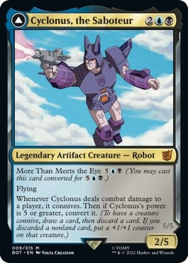 Image for Cyclonus, the Saboteur (Universes Beyond: Transformers) (9) - Magic: The Gathering