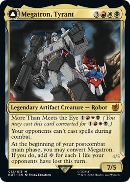 Image for Megatron, Tyrant (Universes Beyond: Transformers) (12) - Magic: The Gathering