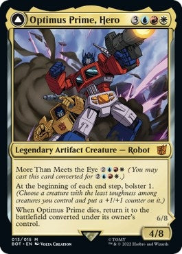 Image for Optimus Prime, Hero (Universes Beyond: Transformers) (13) - Magic: The Gathering