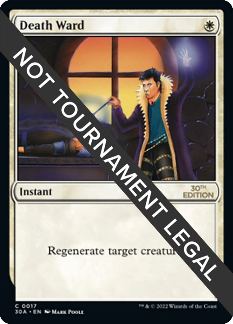 Image for Death Ward (30th Anniversary Edition) (17) - Magic: The Gathering