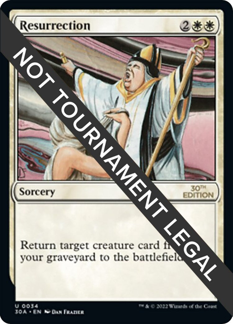 Image for Resurrection (30th Anniversary Edition) (34) - Magic: The Gathering