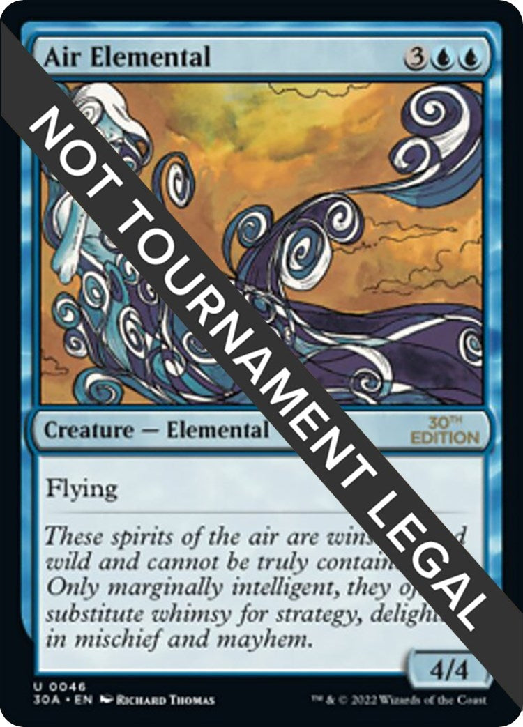 Image for Air Elemental (30th Anniversary Edition) (46) - Magic: The Gathering