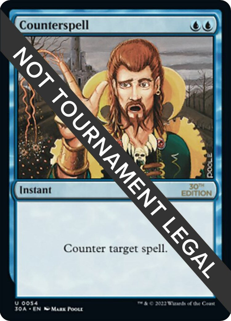 Image for Counterspell (30th Anniversary Edition) (54) - Magic: The Gathering