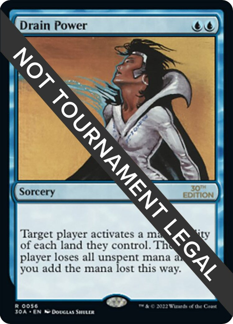 Image for Drain Power (30th Anniversary Edition) (56) - Magic: The Gathering