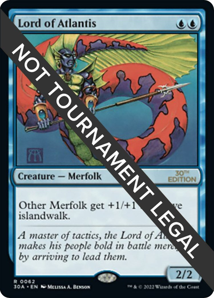 Image for Lord of Atlantis (30th Anniversary Edition) (62) - Magic: The Gathering