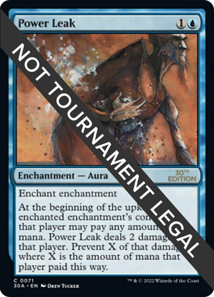 Image for Power Leak (30th Anniversary Edition) (71) - Magic: The Gathering