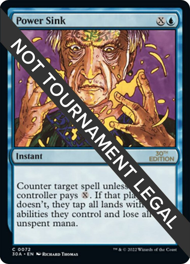Image for Power Sink (30th Anniversary Edition) (72) - Magic: The Gathering