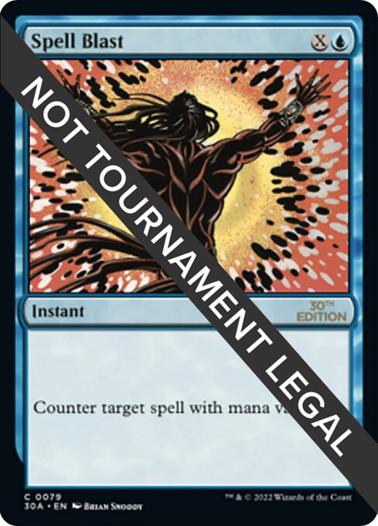 Image for Spell Blast (30th Anniversary Edition) (79) - Magic: The Gathering