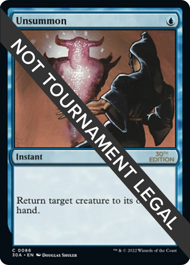 Image for Unsummon (30th Anniversary Edition) (86) - Magic: The Gathering