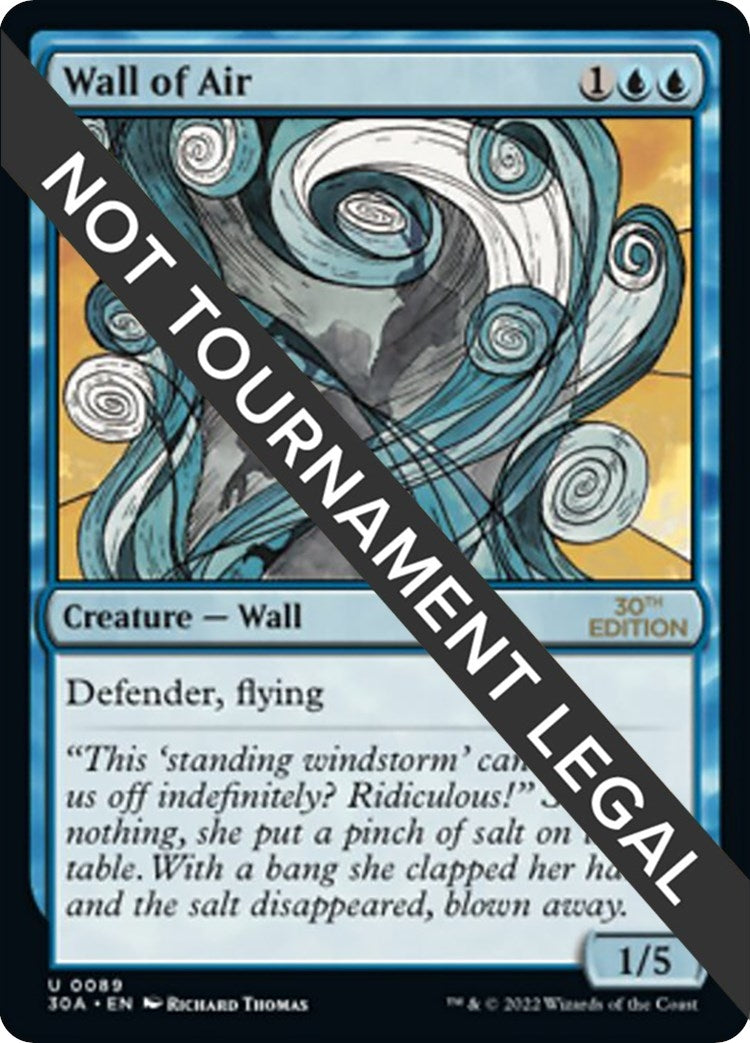 Image for Wall of Air (30th Anniversary Edition) (89) - Magic: The Gathering