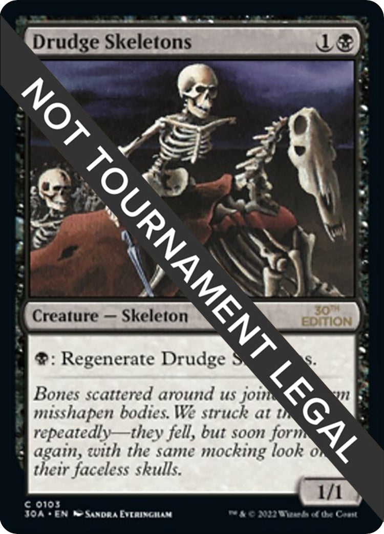 Image for Drudge Skeletons (30th Anniversary Edition) (103) - Magic: The Gathering