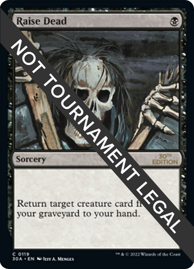 Image for Raise Dead (30th Anniversary Edition) (119) - Magic: The Gathering