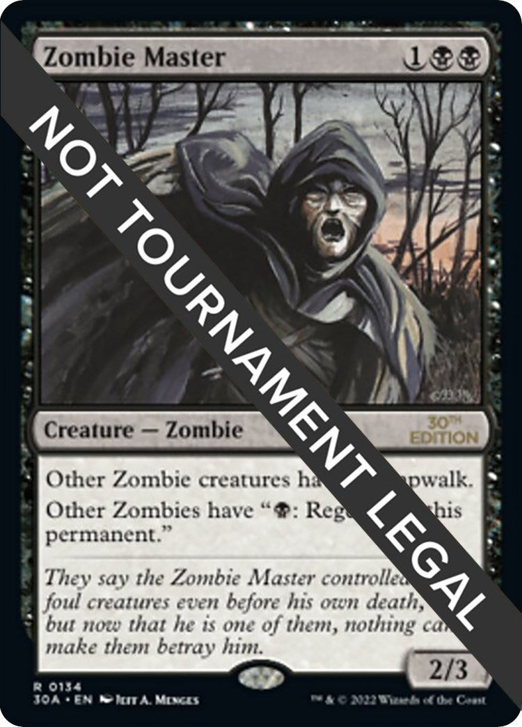 Image for Zombie Master (30th Anniversary Edition) (134) - Magic: The Gathering