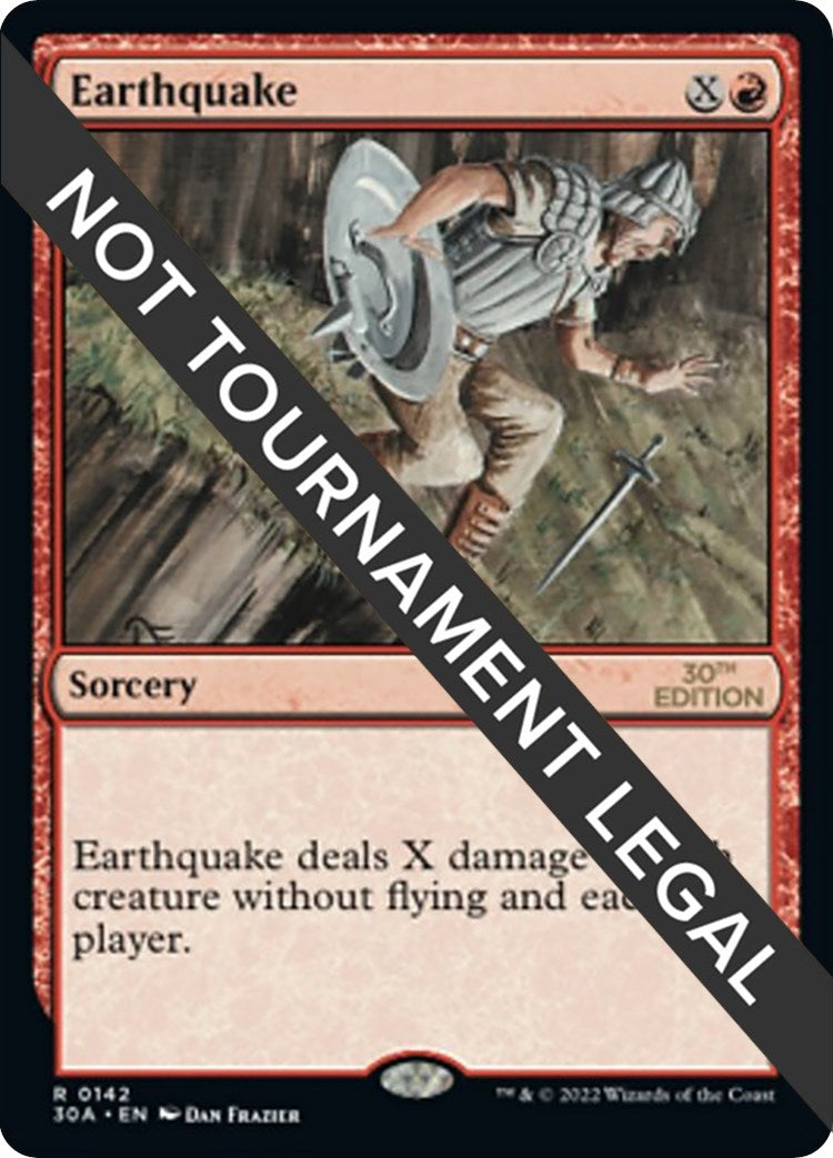 Image for Earthquake (30th Anniversary Edition) (142) - Magic: The Gathering
