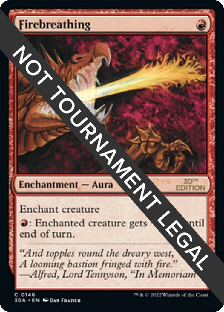 Image for Firebreathing (30th Anniversary Edition) (146) - Magic: The Gathering