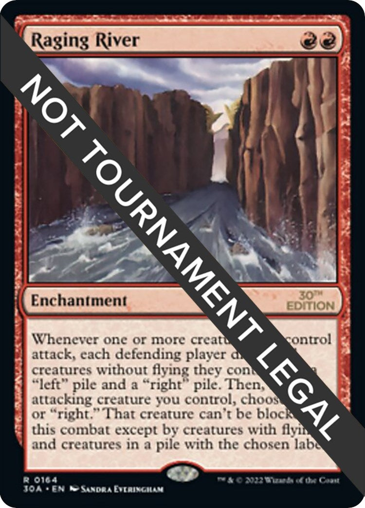 Image for Raging River (30th Anniversary Edition) (164) - Magic: The Gathering