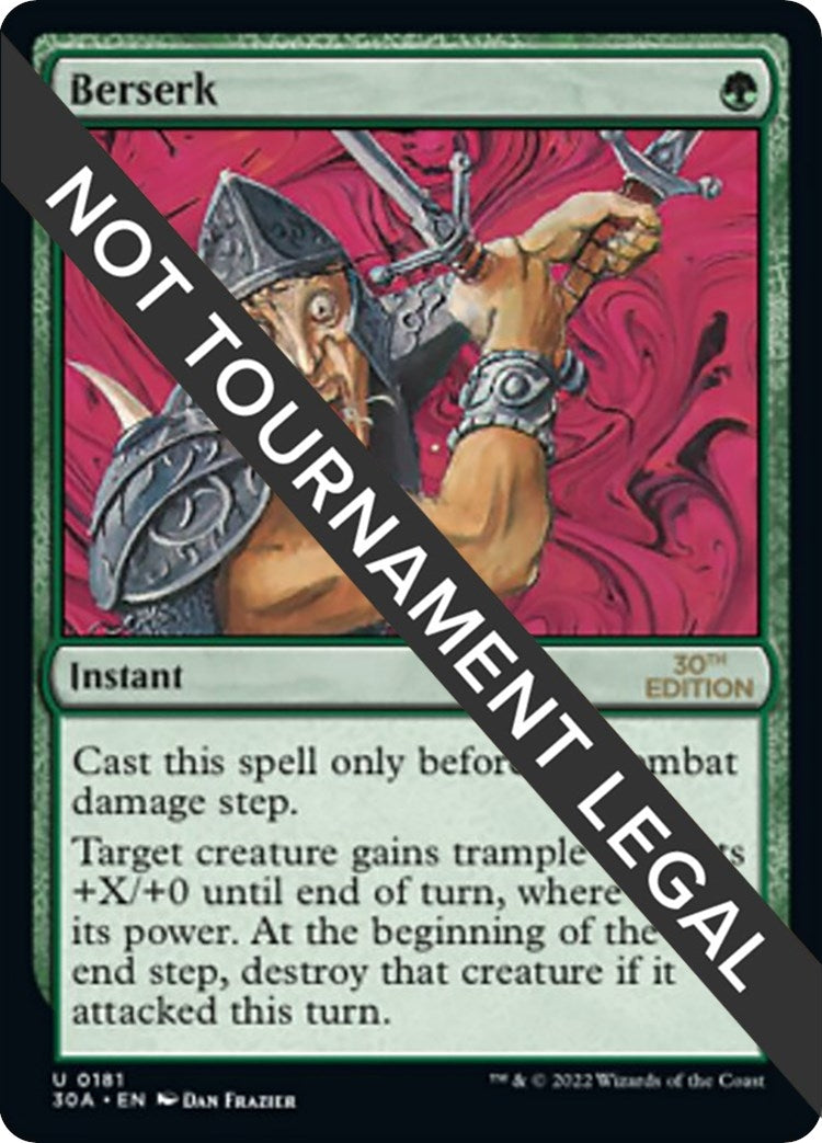 Image for Berserk (30th Anniversary Edition) (181) - Magic: The Gathering