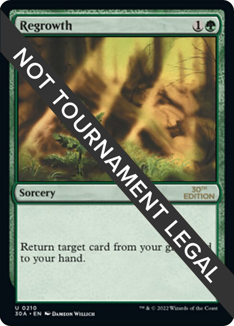 Image for Regrowth (30th Anniversary Edition) (210) - Magic: The Gathering