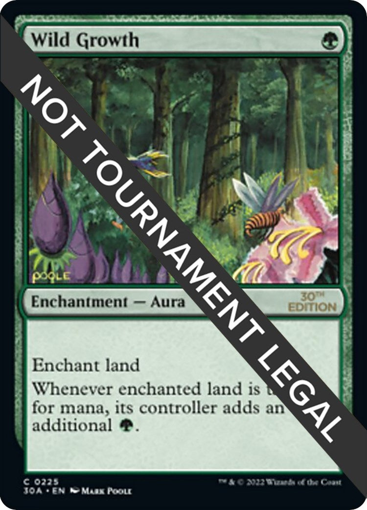 Image for Wild Growth (30th Anniversary Edition) (225) - Magic: The Gathering