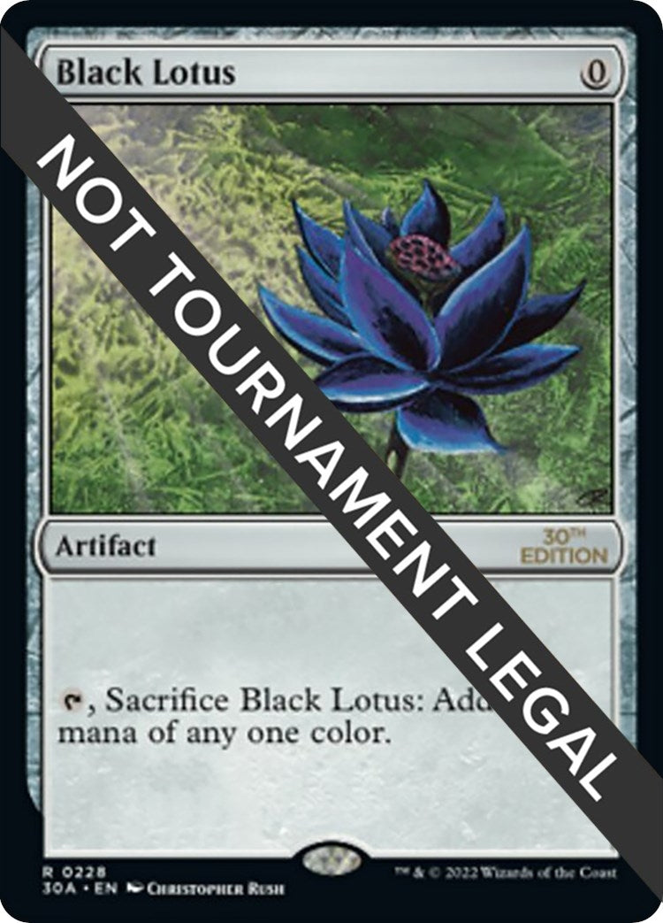 Image for Black Lotus (30th Anniversary Edition) (228) - Magic: The Gathering