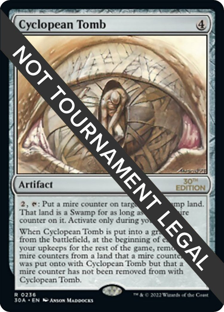Image for Cyclopean Tomb (30th Anniversary Edition) (236) - Magic: The Gathering
