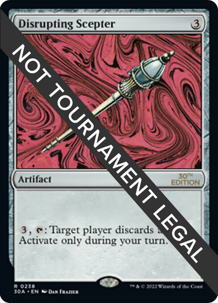 Image for Disrupting Scepter (30th Anniversary Edition) (238) - Magic: The Gathering