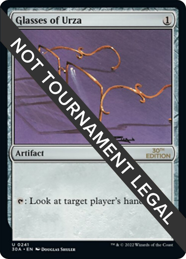 Image for Glasses of Urza (30th Anniversary Edition) (241) - Magic: The Gathering