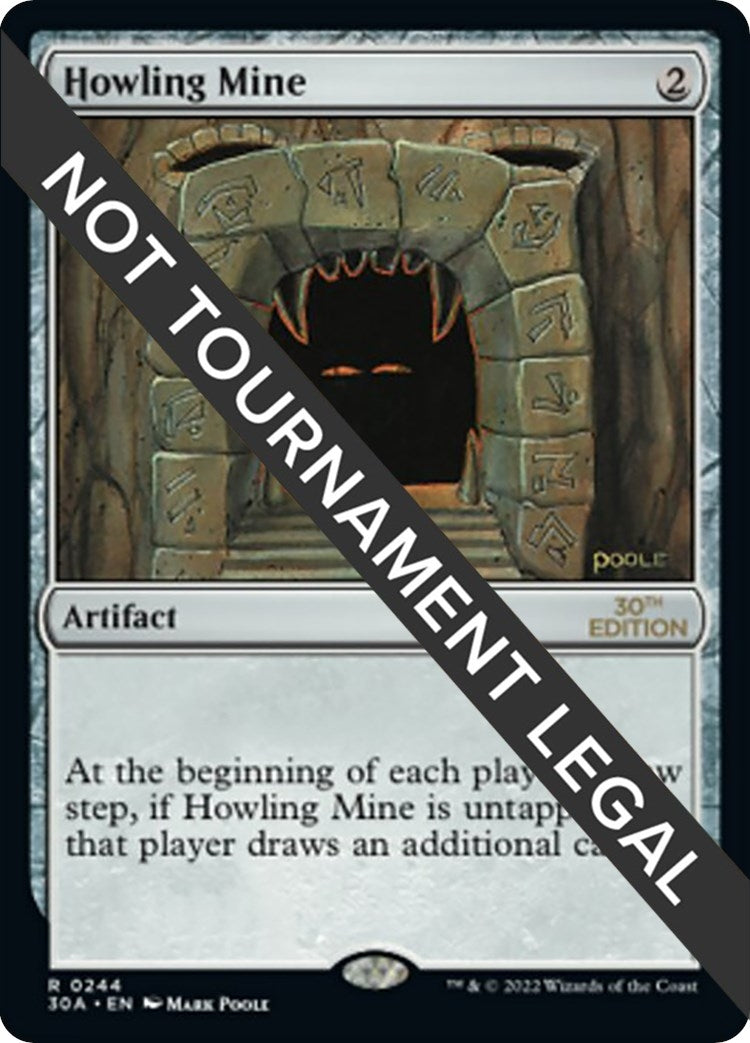 Image for Howling Mine (30th Anniversary Edition) (244) - Magic: The Gathering