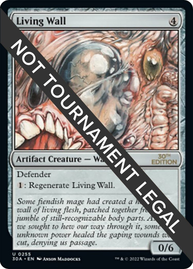 Image for Living Wall (30th Anniversary Edition) (255) - Magic: The Gathering