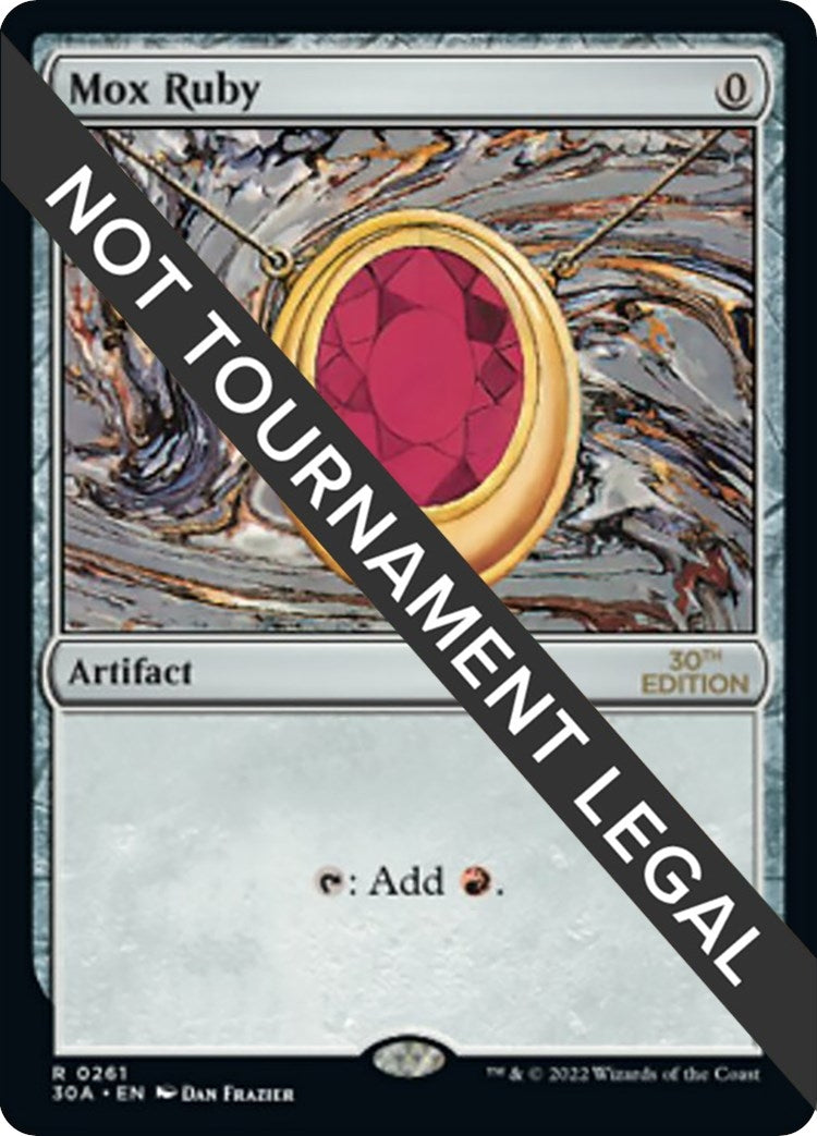 Image for Mox Ruby (30th Anniversary Edition) (261) - Magic: The Gathering