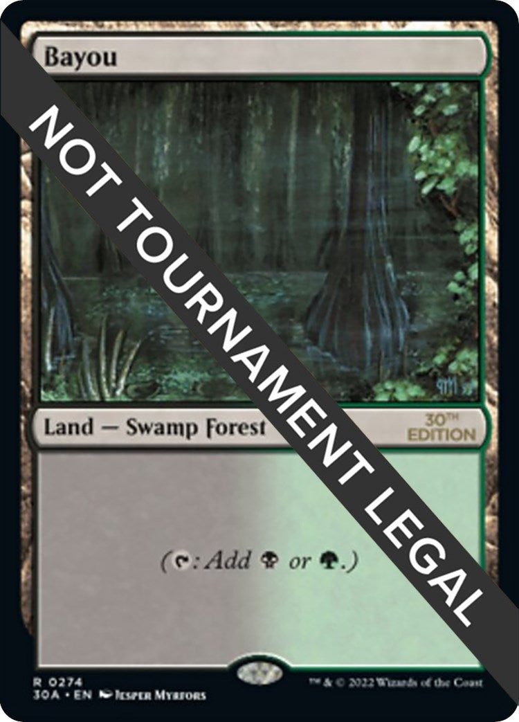 Image for Bayou (30th Anniversary Edition) (274) - Magic: The Gathering