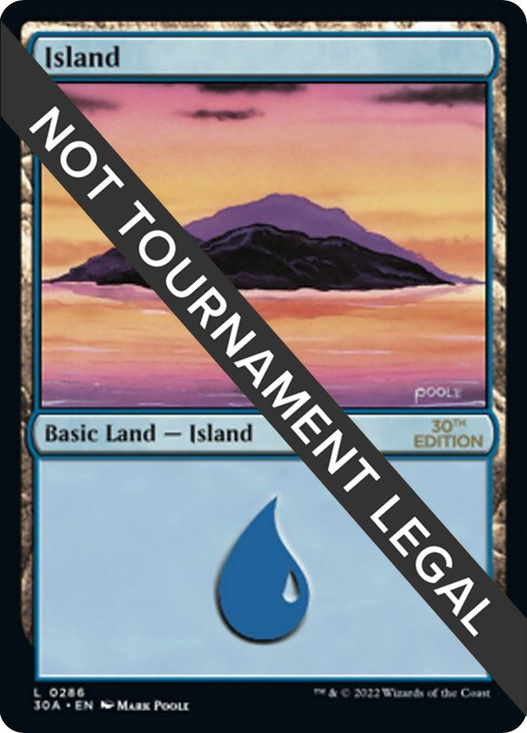Image for Island (286) (30th Anniversary Edition) (286) - Magic: The Gathering