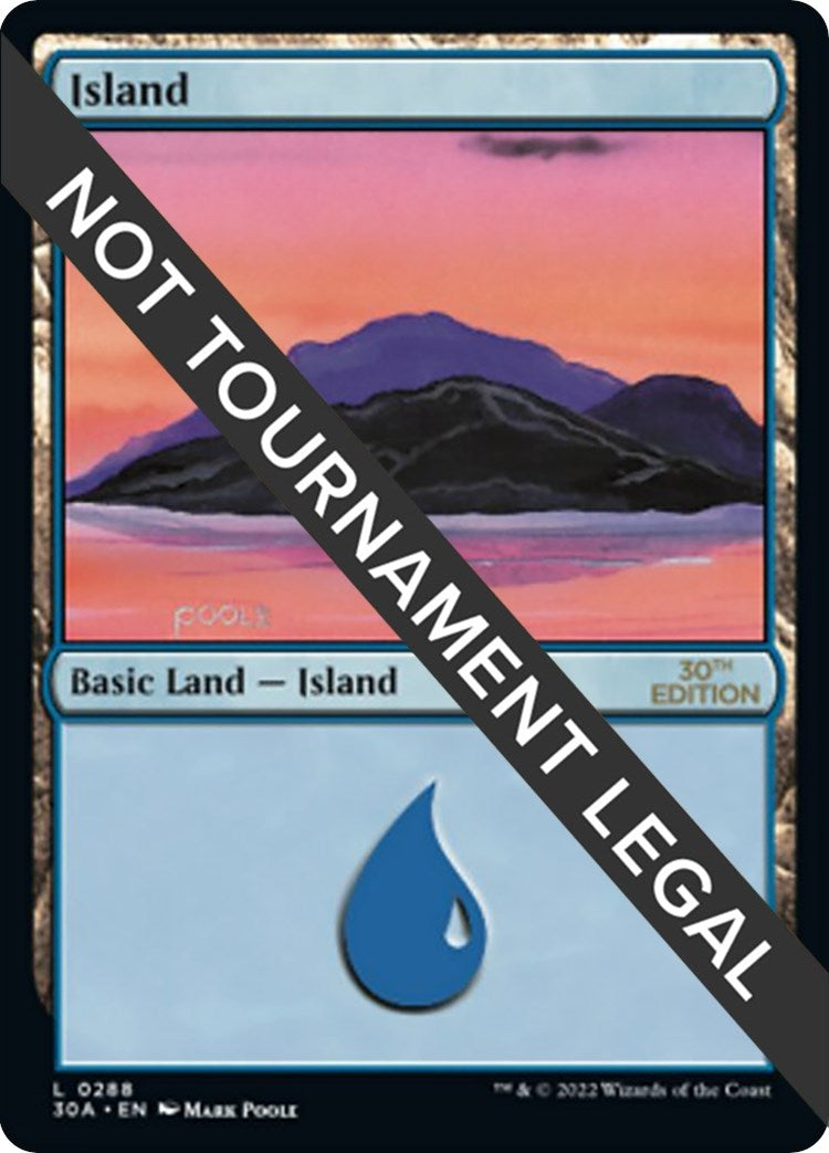 Image for Island (288) (30th Anniversary Edition) (288) - Magic: The Gathering