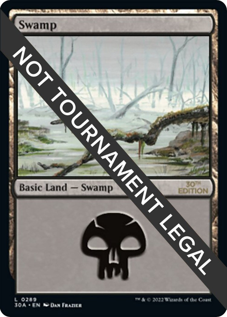 Image for Swamp (289) (30th Anniversary Edition) (289) - Magic: The Gathering