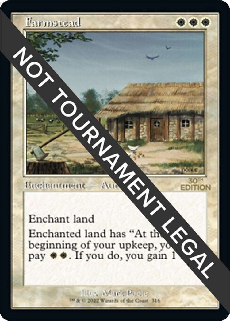 Image for Farmstead (Retro Frame) (30th Anniversary Edition) (316) - Magic: The Gathering