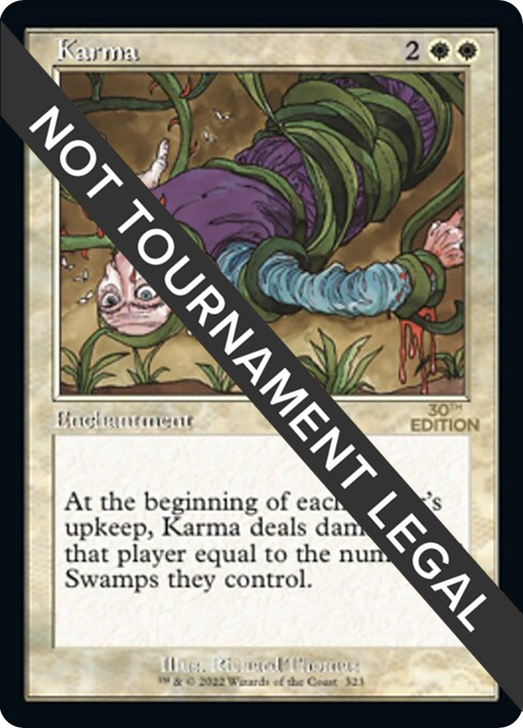 Image for Karma (Retro Frame) (30th Anniversary Edition) (323) - Magic: The Gathering