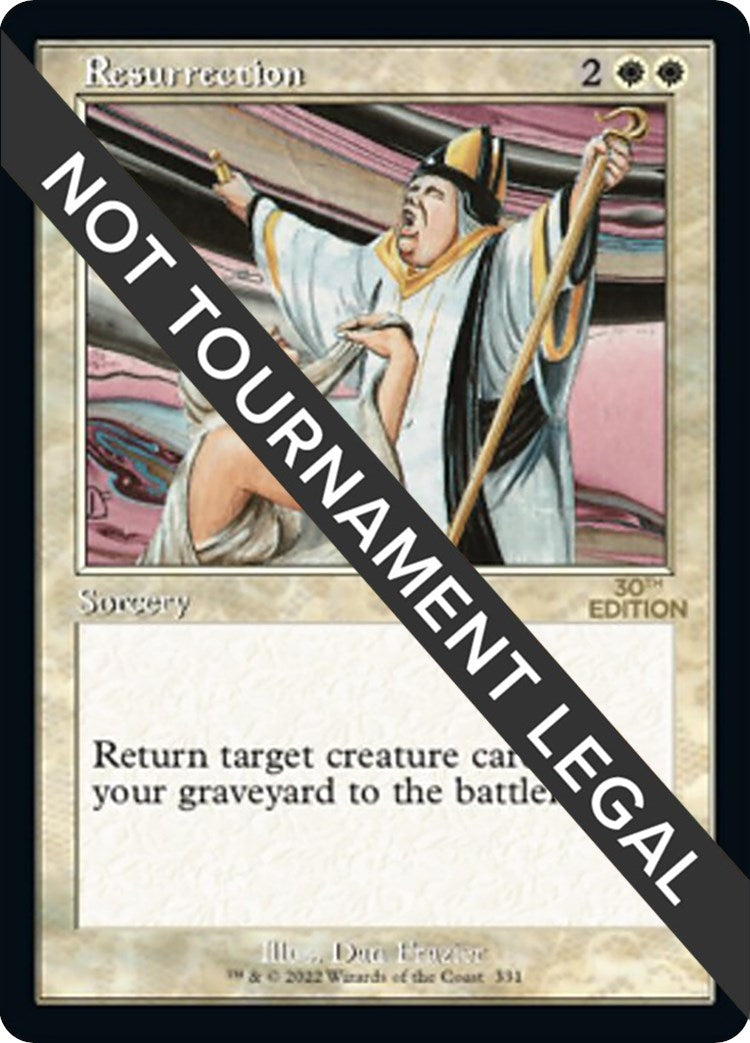 Image for Resurrection (Retro Frame) (30th Anniversary Edition) (331) - Magic: The Gathering