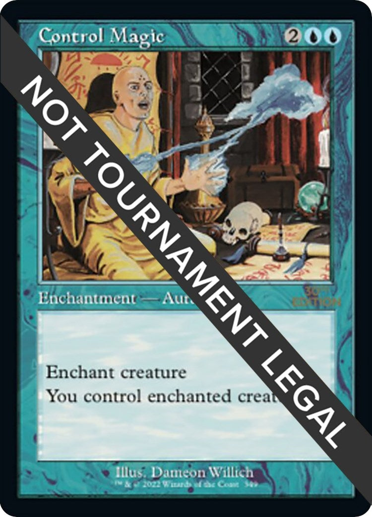 Image for Control Magic (Retro Frame) (30th Anniversary Edition) (349) - Magic: The Gathering