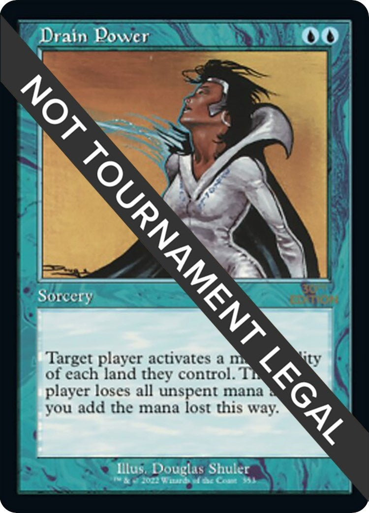 Image for Drain Power (Retro Frame) (30th Anniversary Edition) (353) - Magic: The Gathering