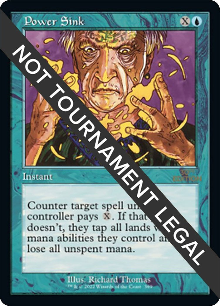 Image for Power Sink (Retro Frame) (30th Anniversary Edition) (369) - Magic: The Gathering