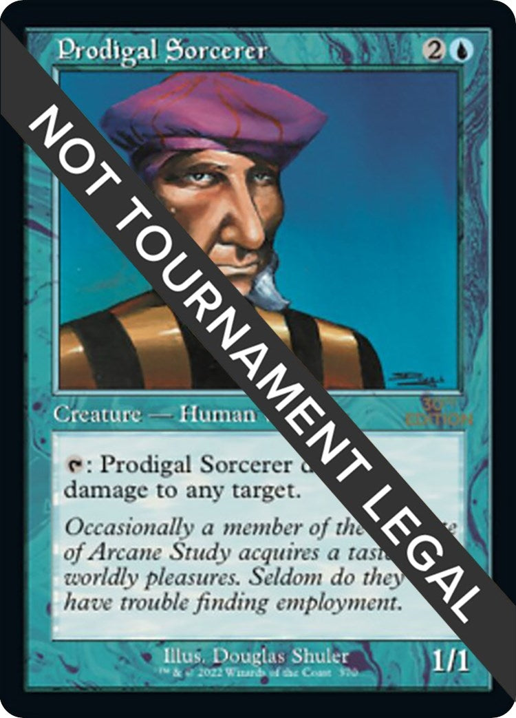 Image for Prodigal Sorcerer (Retro Frame) (30th Anniversary Edition) (370) - Magic: The Gathering