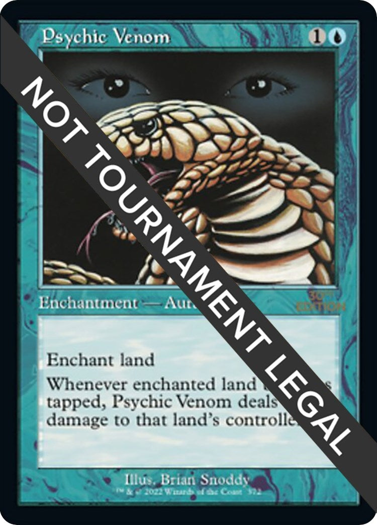Image for Psychic Venom (Retro Frame) (30th Anniversary Edition) (372) - Magic: The Gathering